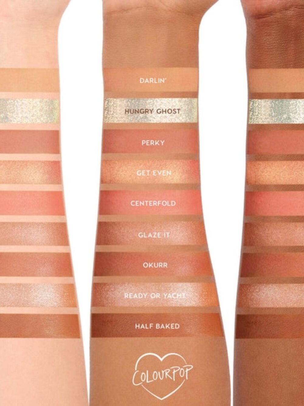 COLORPOP Eyeshadow Palettes: 'BABY GOT PEACH' & 'WILD CHILD' - 18 shades total - Picture 5 of 16